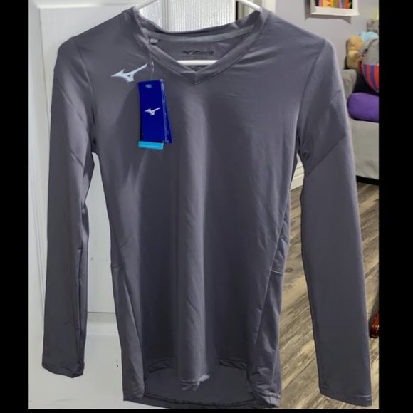 Size Women's US XS gray WOMEN’S BALBOA 6 LONG SLEEVE VOLLEYBALL JERSEY, sports - Picture 3 of 7